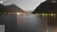 Archiv Foto Webcam Achensee: Blick vom Hotel Post am Achensee 23:00