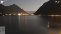 Archiv Foto Webcam Achensee: Blick vom Hotel Post am Achensee 01:00