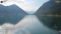 Archiv Foto Webcam Achensee: Blick vom Hotel Post am Achensee 07:00