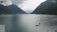 Archived image Webcam Achensee - View Hotel Post Pertisau 09:00