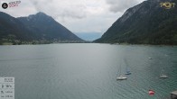 Archived image Webcam Achensee - View Hotel Post Pertisau 11:00
