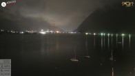 Archived image Webcam Achensee - View Hotel Post Pertisau 23:00