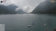 Archived image Webcam Achensee - View Hotel Post Pertisau 09:00
