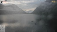 Archiv Foto Webcam Achensee: Blick vom Hotel Post am Achensee 05:00