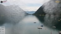 Archiv Foto Webcam Achensee: Blick vom Hotel Post am Achensee 09:00