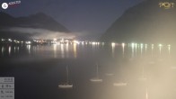 Archived image Webcam Achensee - View Hotel Post Pertisau 23:00
