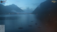 Archived image Webcam Achensee - View Hotel Post Pertisau 03:00