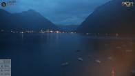 Archiv Foto Webcam Achensee: Blick vom Hotel Post am Achensee 03:00