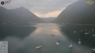Archiv Foto Webcam Achensee: Blick vom Hotel Post am Achensee 05:00