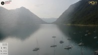 Archiv Foto Webcam Achensee: Blick vom Hotel Post am Achensee 06:00
