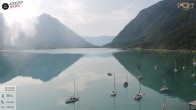 Archiv Foto Webcam Achensee: Blick vom Hotel Post am Achensee 07:00