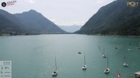 Archiv Foto Webcam Achensee: Blick vom Hotel Post am Achensee 09:00