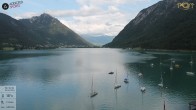 Archiv Foto Webcam Achensee: Blick vom Hotel Post am Achensee 15:00