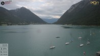 Archiv Foto Webcam Achensee: Blick vom Hotel Post am Achensee 17:00