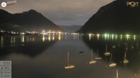 Archiv Foto Webcam Achensee: Blick vom Hotel Post am Achensee 23:00