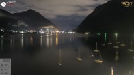 Archiv Foto Webcam Achensee: Blick vom Hotel Post am Achensee 01:00