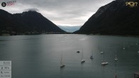 Archiv Foto Webcam Achensee: Blick vom Hotel Post am Achensee 11:00