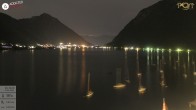 Archiv Foto Webcam Achensee: Blick vom Hotel Post am Achensee 23:00