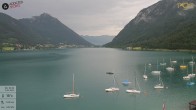 Archiv Foto Webcam Achensee: Blick vom Hotel Post am Achensee 17:00
