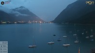 Archiv Foto Webcam Achensee: Blick vom Hotel Post am Achensee 03:00