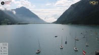 Archiv Foto Webcam Achensee: Blick vom Hotel Post am Achensee 09:00