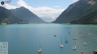 Archiv Foto Webcam Achensee: Blick vom Hotel Post am Achensee 11:00