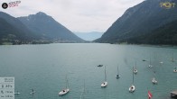 Archiv Foto Webcam Achensee: Blick vom Hotel Post am Achensee 11:00
