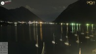 Archiv Foto Webcam Achensee: Blick vom Hotel Post am Achensee 01:00