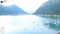 Archiv Foto Webcam Achensee: Blick vom Hotel Post am Achensee 03:00