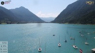 Archiv Foto Webcam Achensee: Blick vom Hotel Post am Achensee 09:00