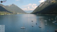 Archiv Foto Webcam Achensee: Blick vom Hotel Post am Achensee 17:00