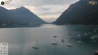 Archiv Foto Webcam Achensee: Blick vom Hotel Post am Achensee 05:00