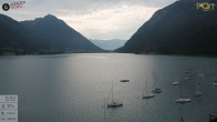Archiv Foto Webcam Achensee: Blick vom Hotel Post am Achensee 07:00