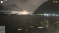 Archiv Foto Webcam Achensee: Blick vom Hotel Post am Achensee 01:00