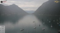 Archiv Foto Webcam Achensee: Blick vom Hotel Post am Achensee 09:00