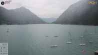 Archiv Foto Webcam Achensee: Blick vom Hotel Post am Achensee 11:00