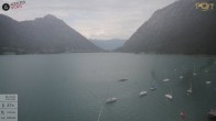 Archiv Foto Webcam Achensee: Blick vom Hotel Post am Achensee 15:00