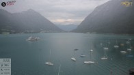 Archiv Foto Webcam Achensee: Blick vom Hotel Post am Achensee 17:00