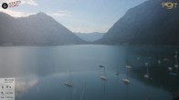 Archiv Foto Webcam Achensee: Blick vom Hotel Post am Achensee 06:00