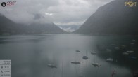 Archiv Foto Webcam Achensee: Blick vom Hotel Post am Achensee 07:00