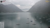 Archiv Foto Webcam Achensee: Blick vom Hotel Post am Achensee 09:00