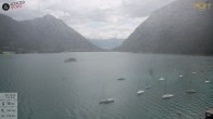 Archiv Foto Webcam Achensee: Blick vom Hotel Post am Achensee 11:00