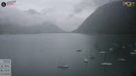 Archiv Foto Webcam Achensee: Blick vom Hotel Post am Achensee 09:00