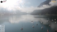 Archiv Foto Webcam Achensee: Blick vom Hotel Post am Achensee 07:00