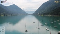 Archiv Foto Webcam Achensee: Blick vom Hotel Post am Achensee 09:00