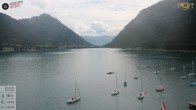 Archiv Foto Webcam Achensee: Blick vom Hotel Post am Achensee 11:00