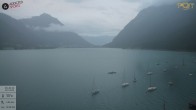 Archiv Foto Webcam Achensee: Blick vom Hotel Post am Achensee 19:00