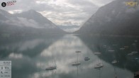 Archiv Foto Webcam Achensee: Blick vom Hotel Post am Achensee 07:00