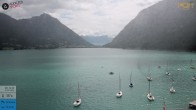 Archiv Foto Webcam Achensee: Blick vom Hotel Post am Achensee 11:00