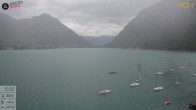 Archiv Foto Webcam Achensee: Blick vom Hotel Post am Achensee 13:00